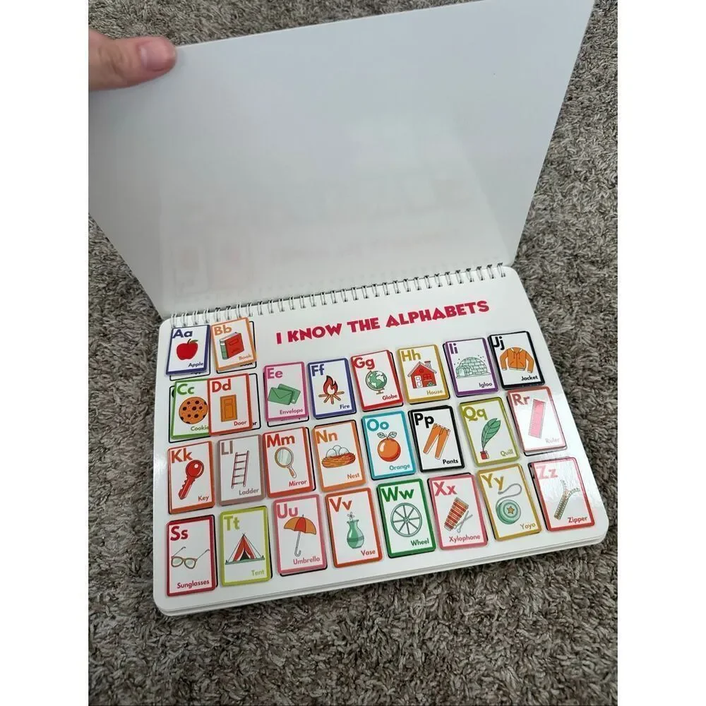 My First Busy Book Montessori Toddler Kids Learning Education Activity Toy Gift